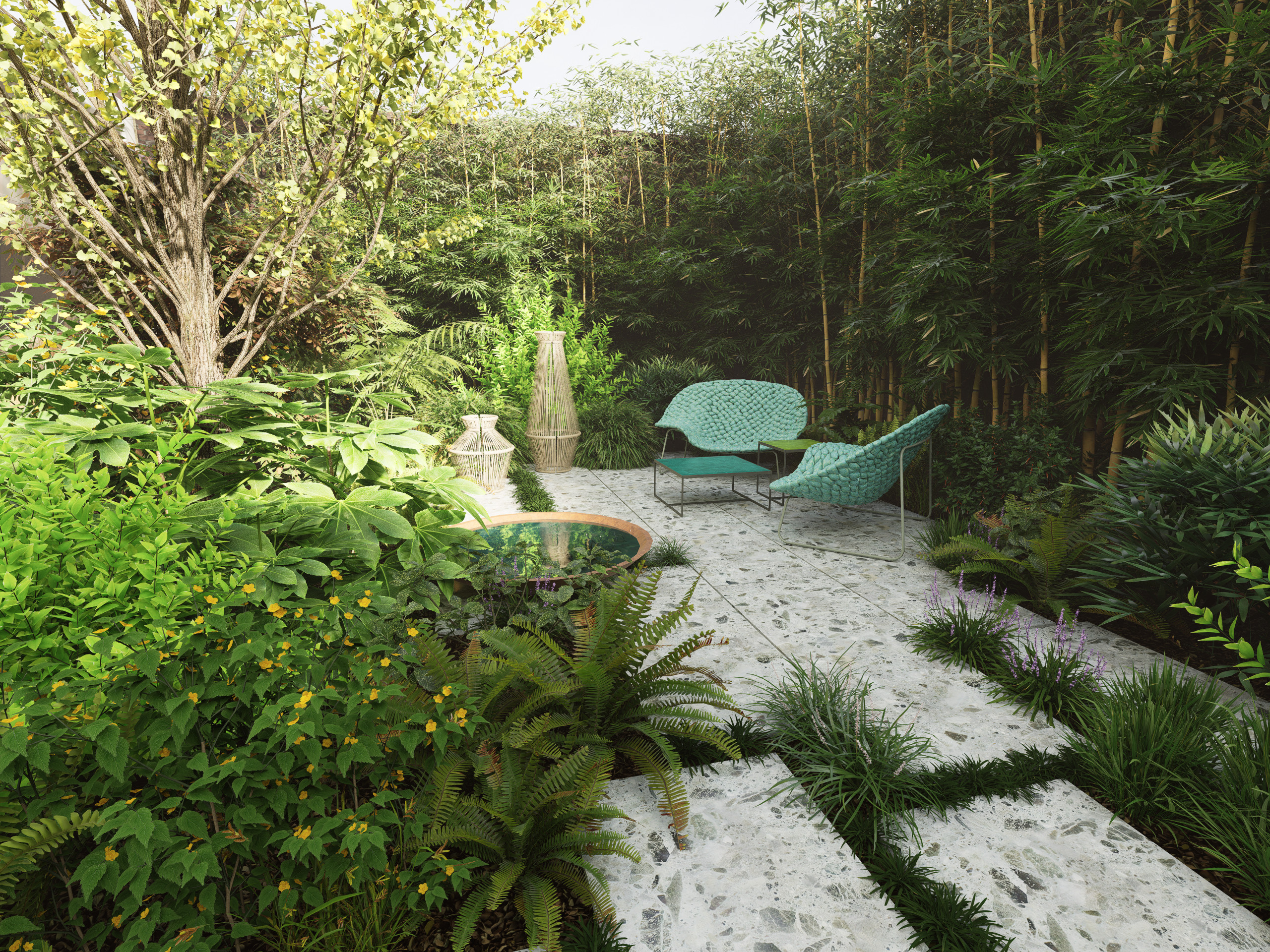 Un Giardino d’Inverno Urbano: rifugio ombroso nel cuore di Milano