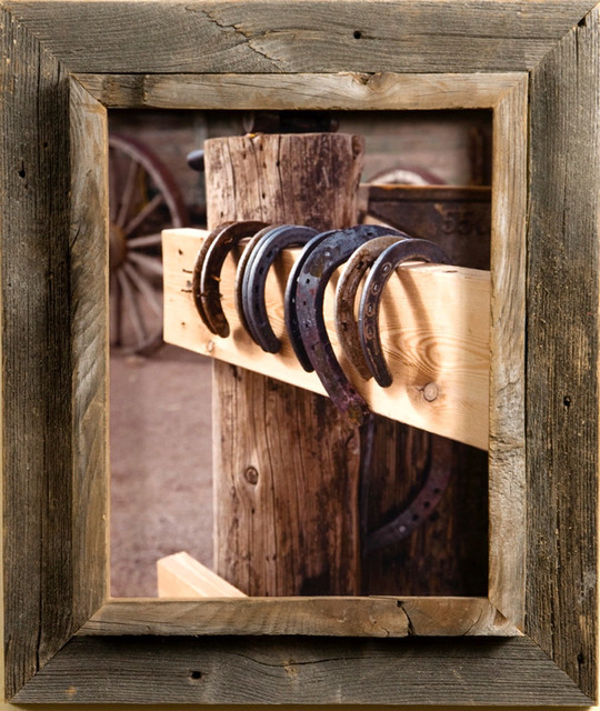 24x36 Western Picture Frame, Western Rustic Narrow Width 2.25" Rustic