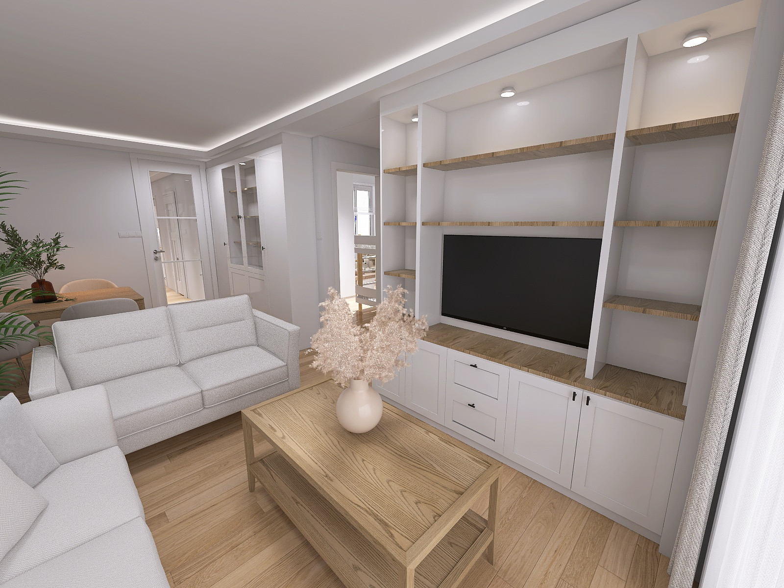 Diseño 3D Salón