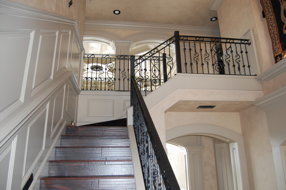 Mountain style entryway photo in Austin