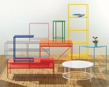 Slim Desks in Colors modern-desks-and-hutches