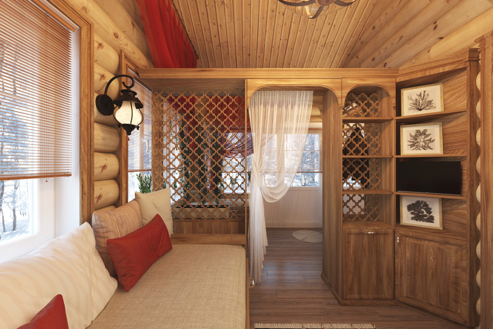 Гостевой дом с сауной для молодой пары, 41 кв.м.