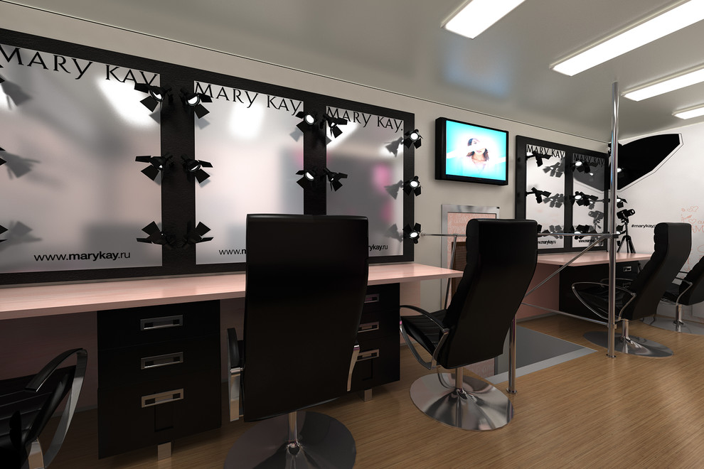 Офрмление гримерных Mary Kay