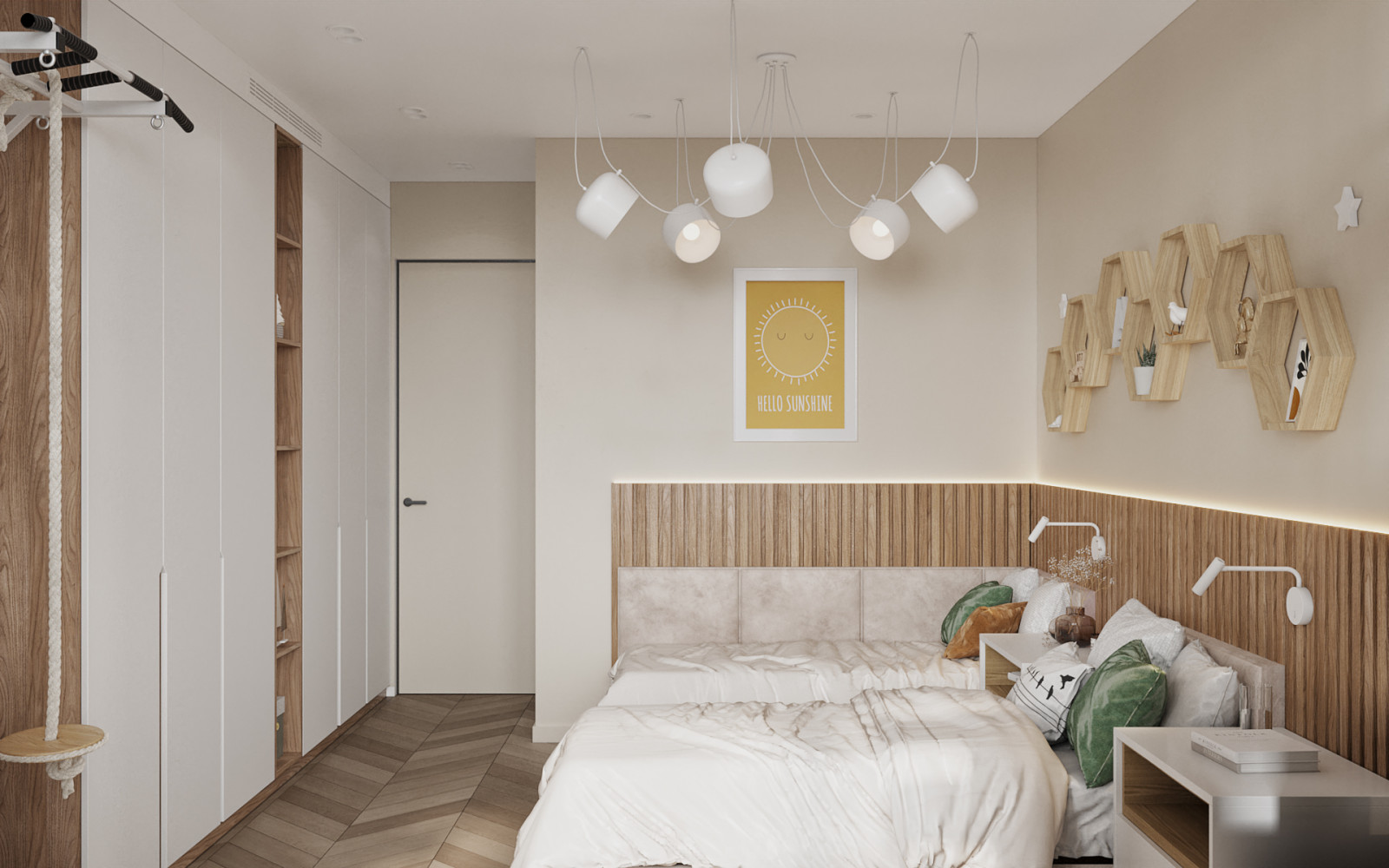 Квартира 72 кв.м. в современном стиле в Квартал 38А.