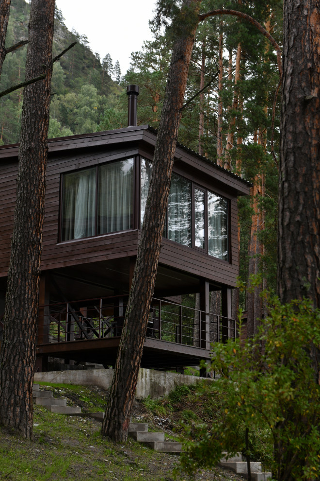 отдельно стоящие дома в эко-отеле Алтика