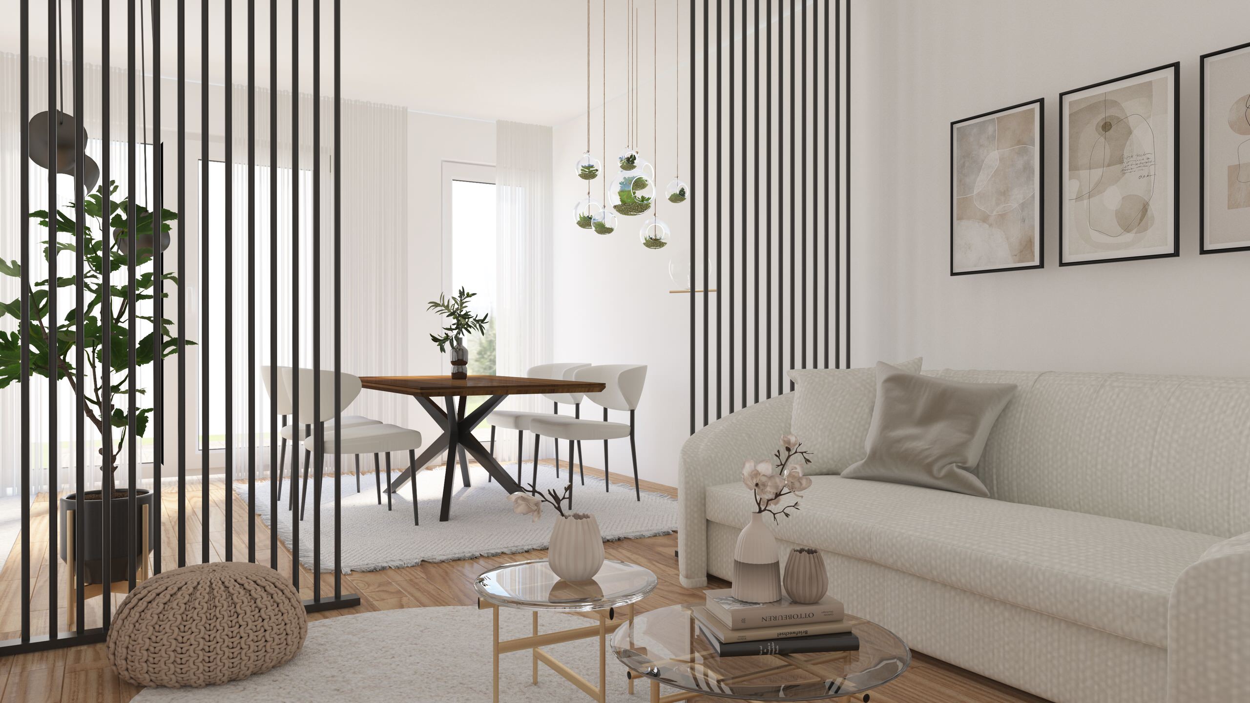 Aménagement d'un très beau salon