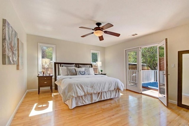 Napa Staging Project transitional-bedroom
