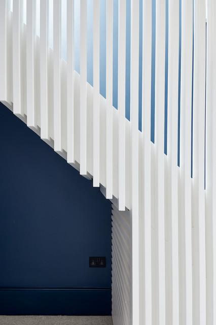 Long House contemporain-escalier