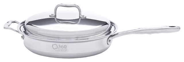360 Cookware 3.5 Quart Saute Pan