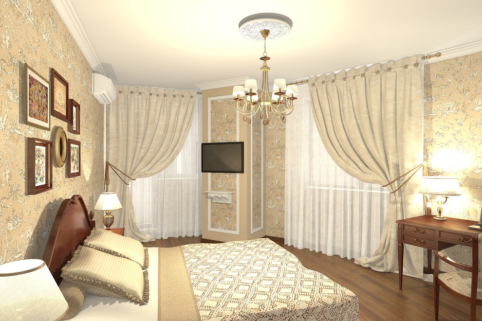 Дизайн-проект квартиры в современном классическом стиле в Волгограде