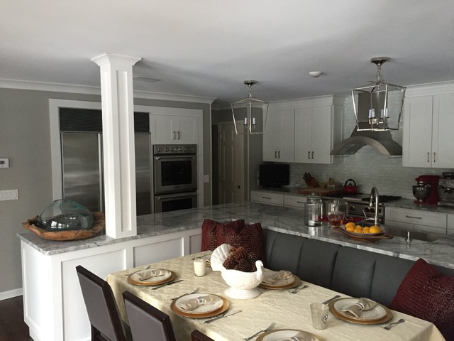 Kitchen  Remodels nyklassisk-koekken
