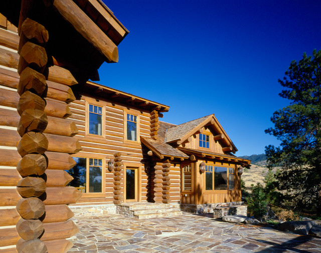 Mountain Getaway Rocky Mountain Log Homes