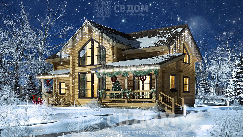 Спецпредложение на дома из клееного бруса