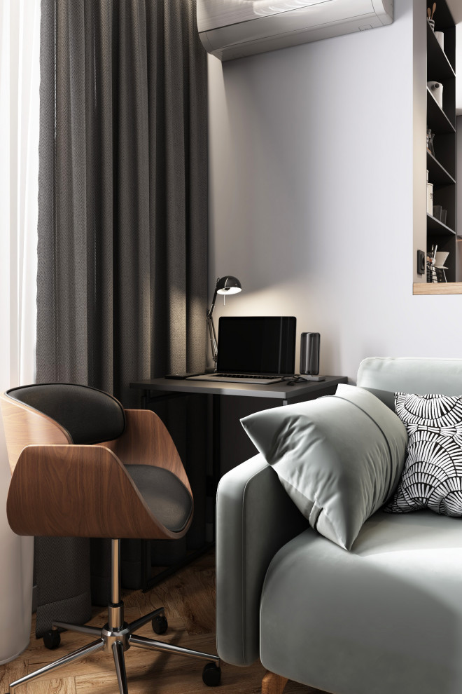 Минималистичная современная гостиная