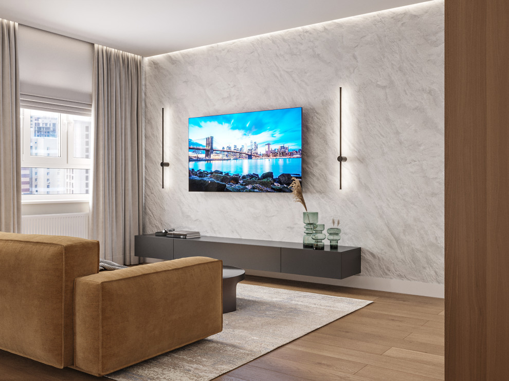 Квартира в современном стиле для молодой семьи