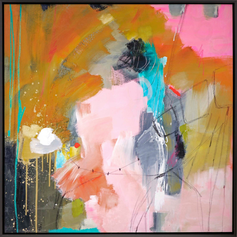 Paragon Contemporary Wall Art With Multi Finish 13653, 48"H x 48"W x 3