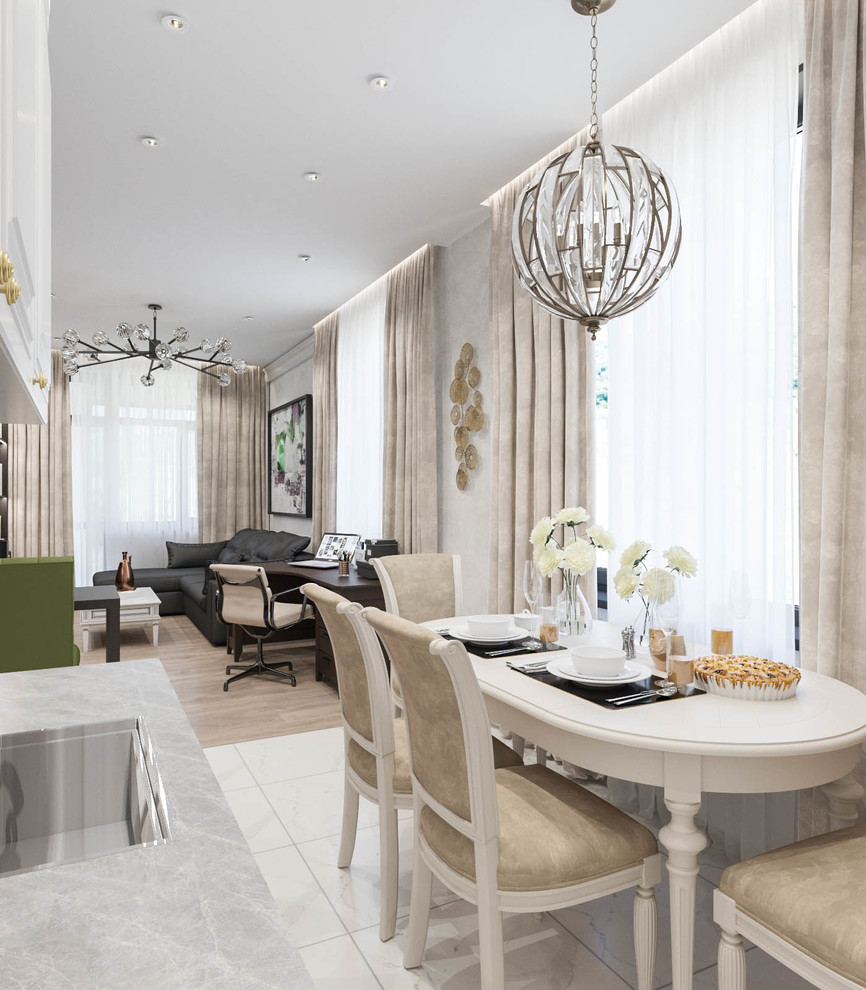 С элементами лофта