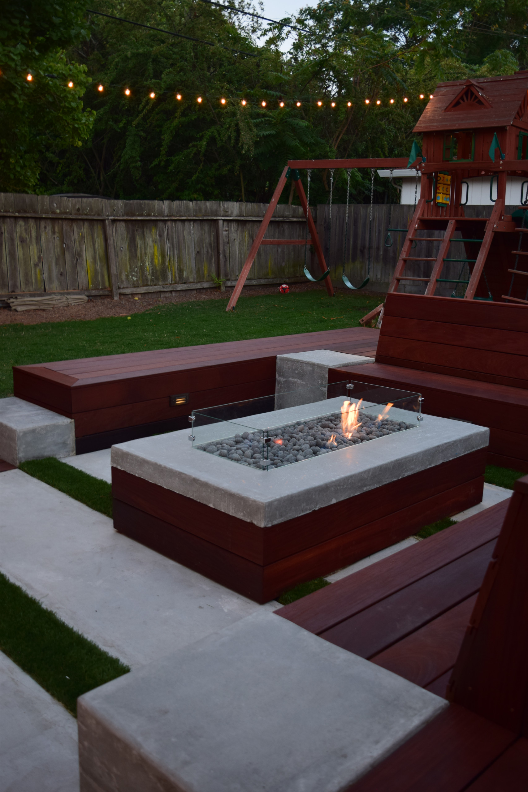 IPE Deck and Seating area