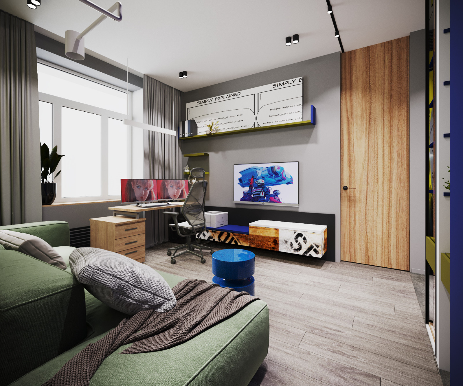 Двухкомнатная квартира для молодого человека