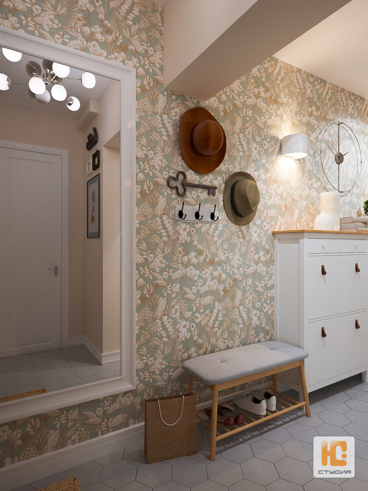 Дизайн-проект квартиры в г.Рига