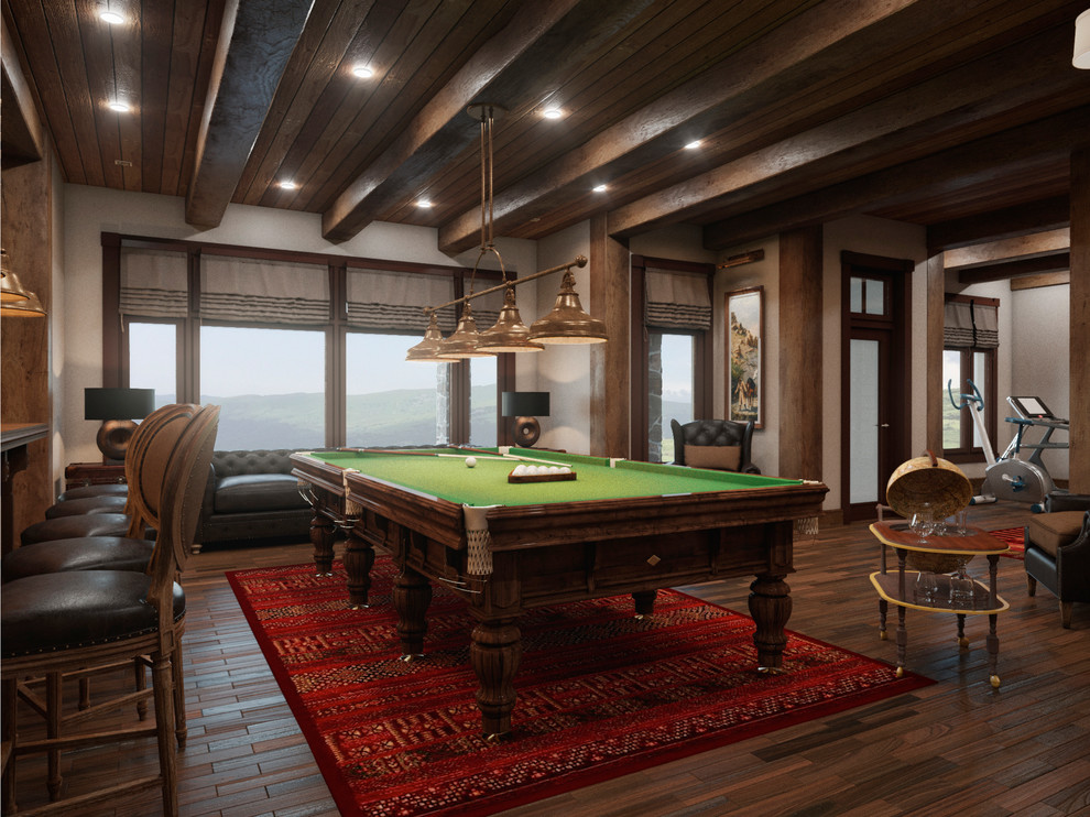 Дом с видом на горы