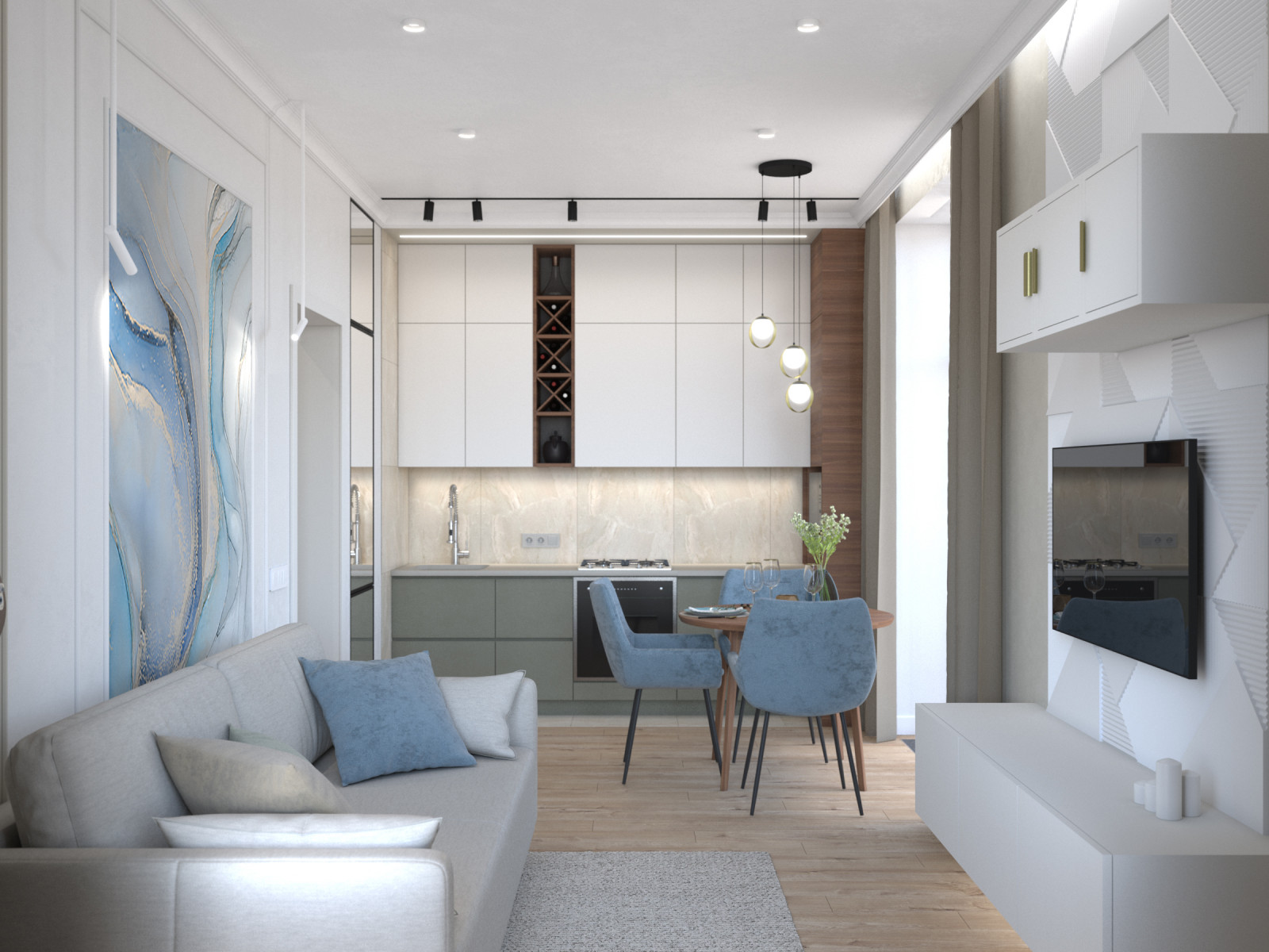 Про голубую дымку над долиной | ЖК Бартон | 2021