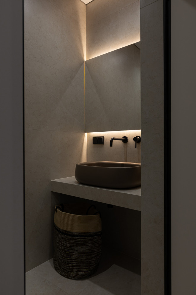 Реализованный проект банного комплекса на территории частного дома