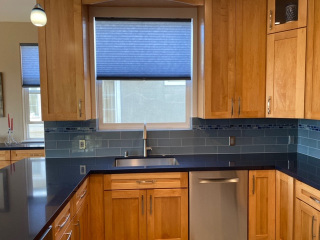 Oakland Hills Blue Kitchen