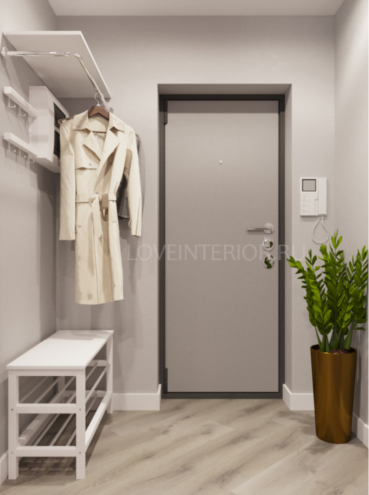 Квартира-студия для молодой девушки