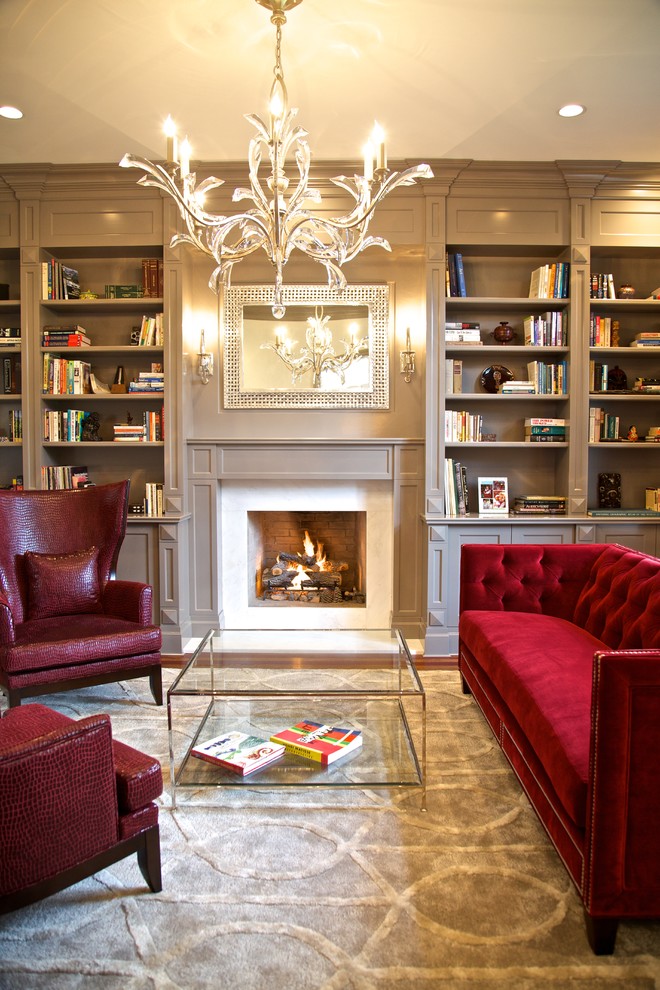 Armonk 5, New York Traditional Living Room New York by Beata