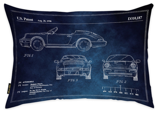 porsche pillow