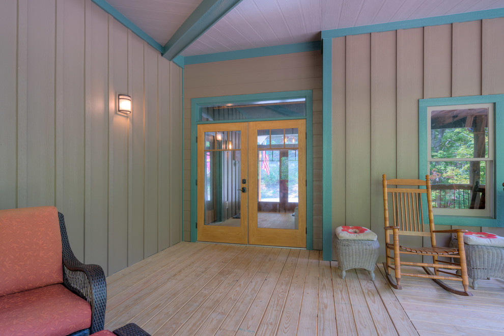 Deck - rustic deck idea