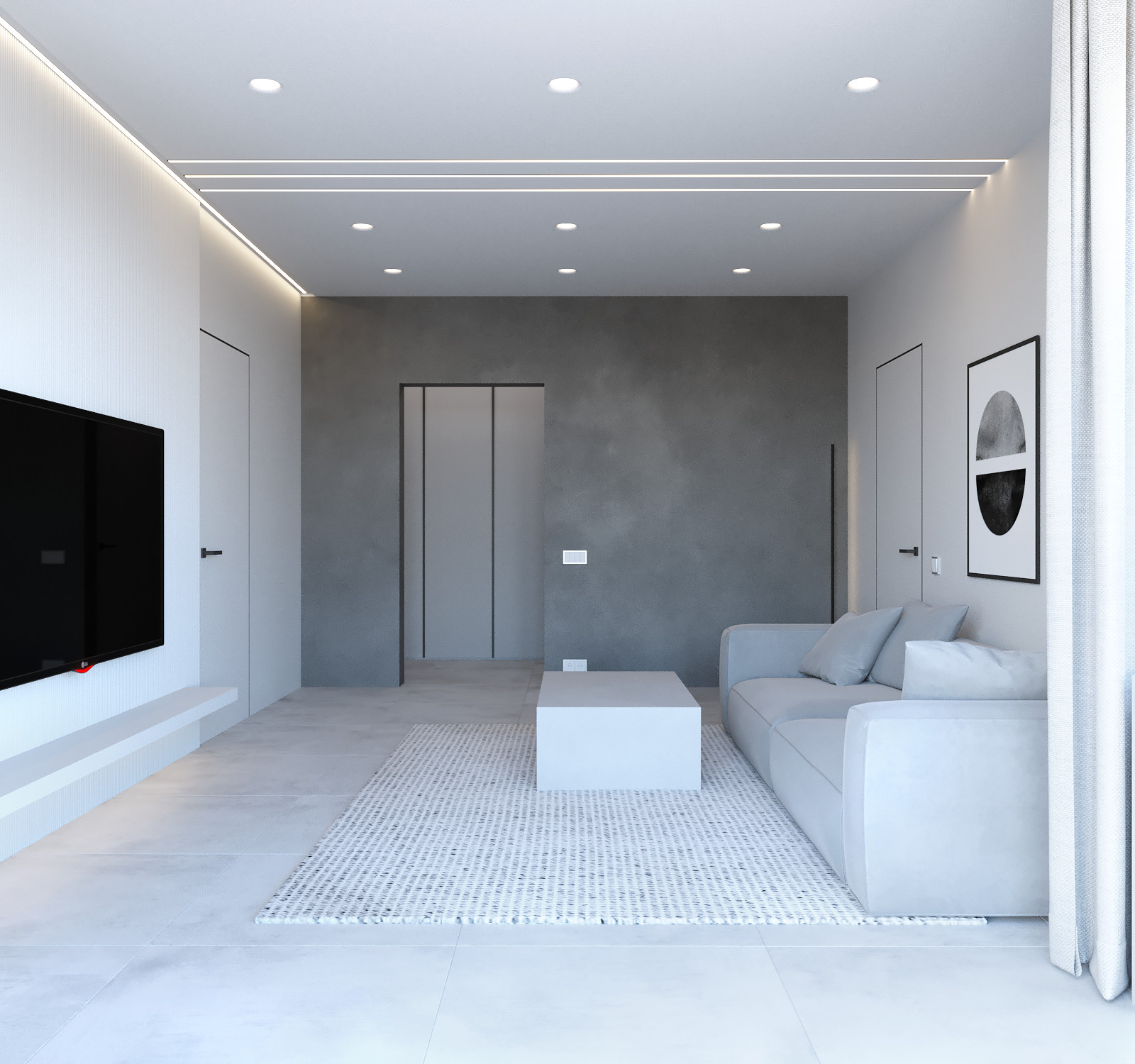 Проект квартиры в Керчи 72 м2