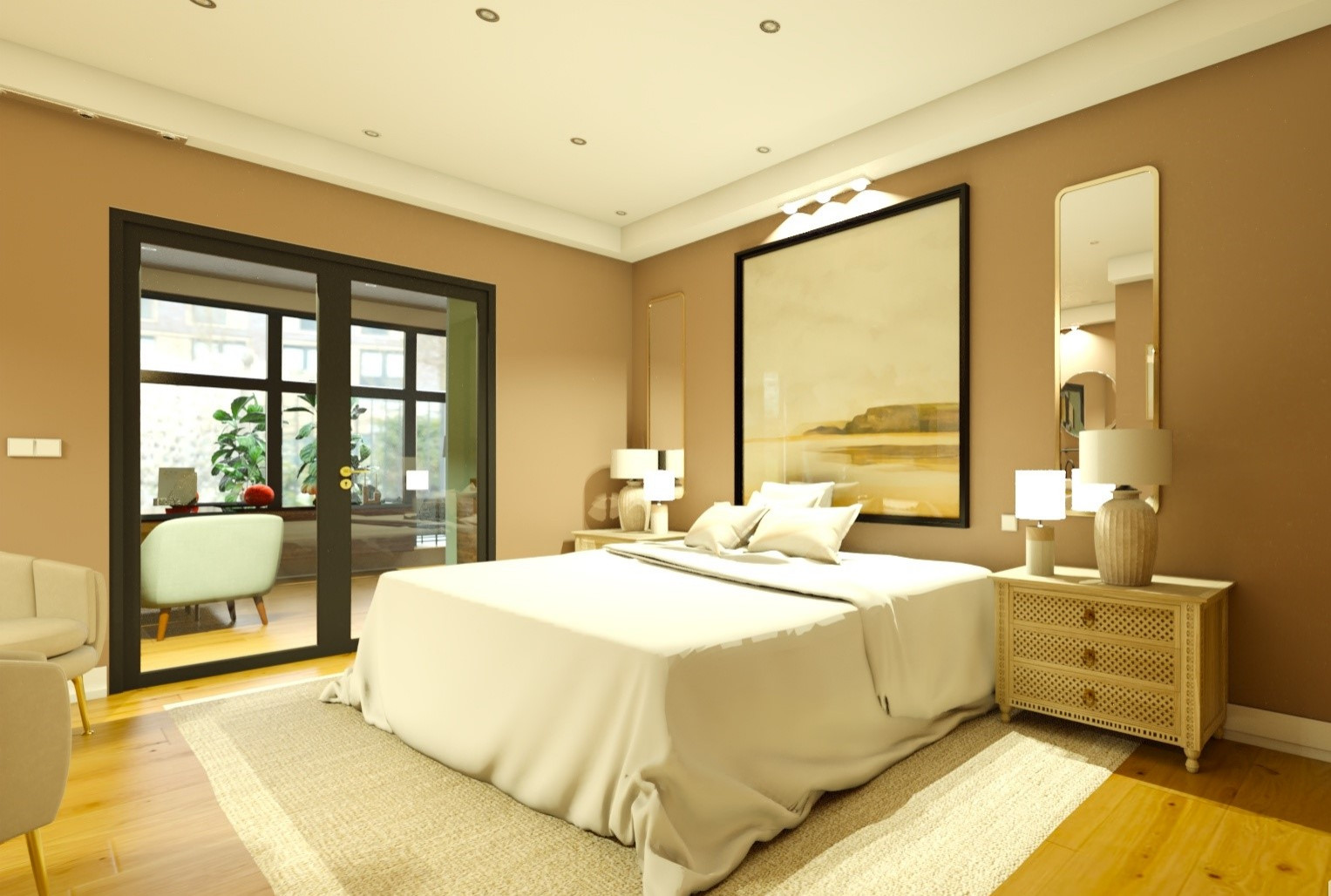 Loft 300 m² dans un immeuble d'affaires réhabilité.