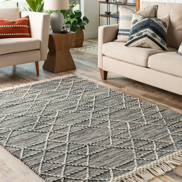 Surya Cottage Lucia Wool And Polyester 5' x 7'6" Area Rugs LCI2300-576 -  Scandinavian - Area Rugs - by GwG Outlet | Houzz