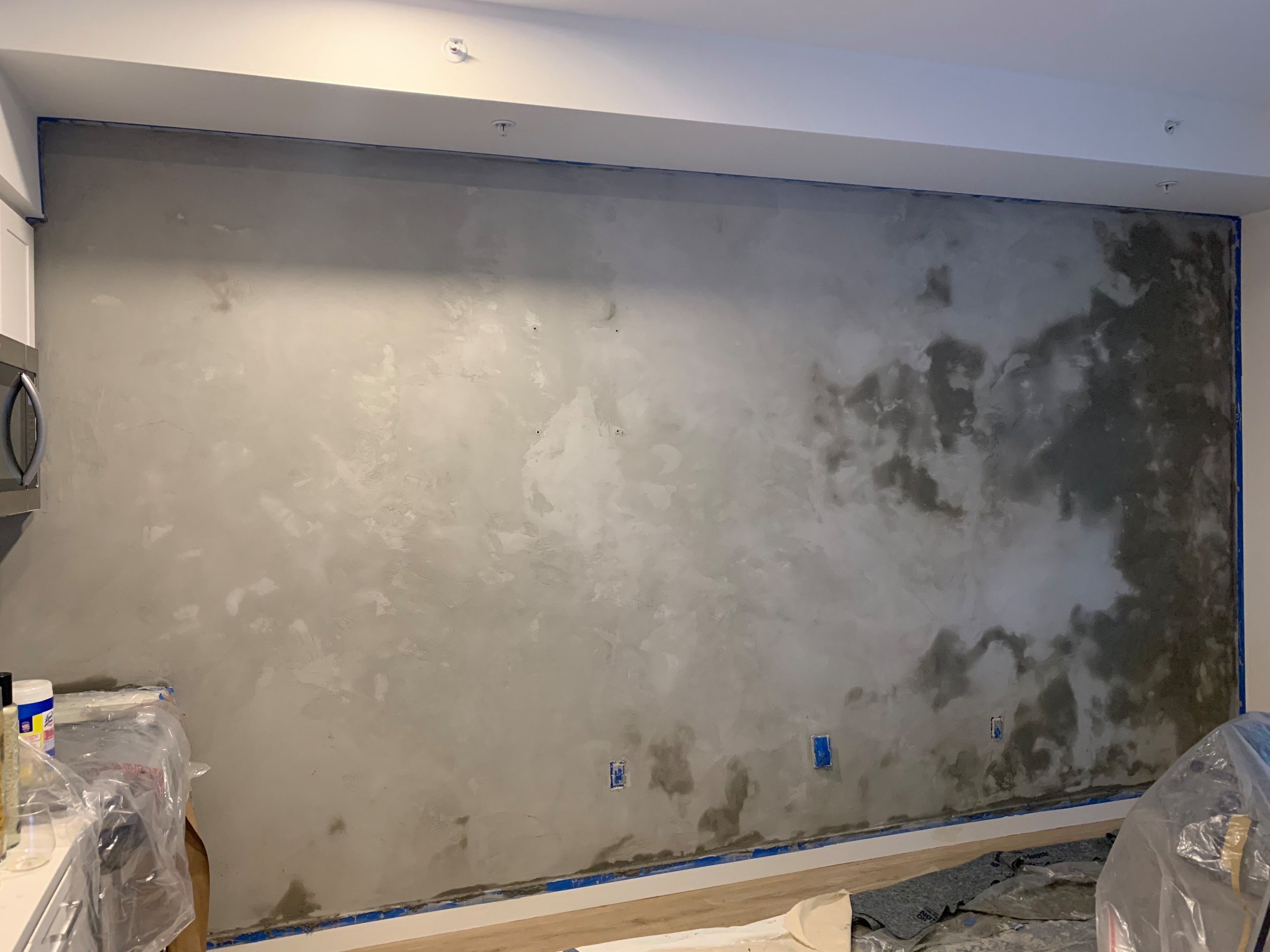 Concrete Plaster Wall Finish
