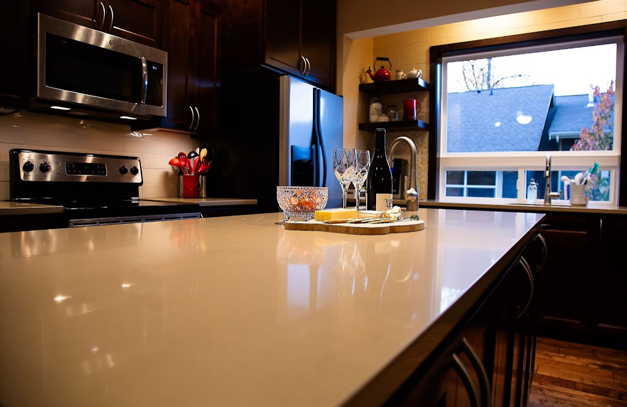European Inspired Kitchen Gallery with Main Floor Remodel