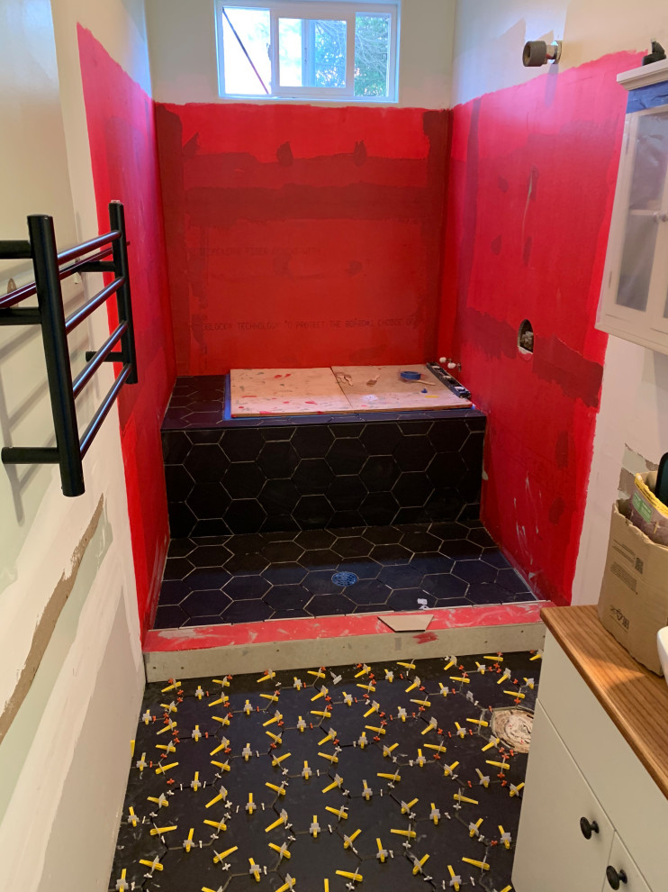 Walk in shower opening?