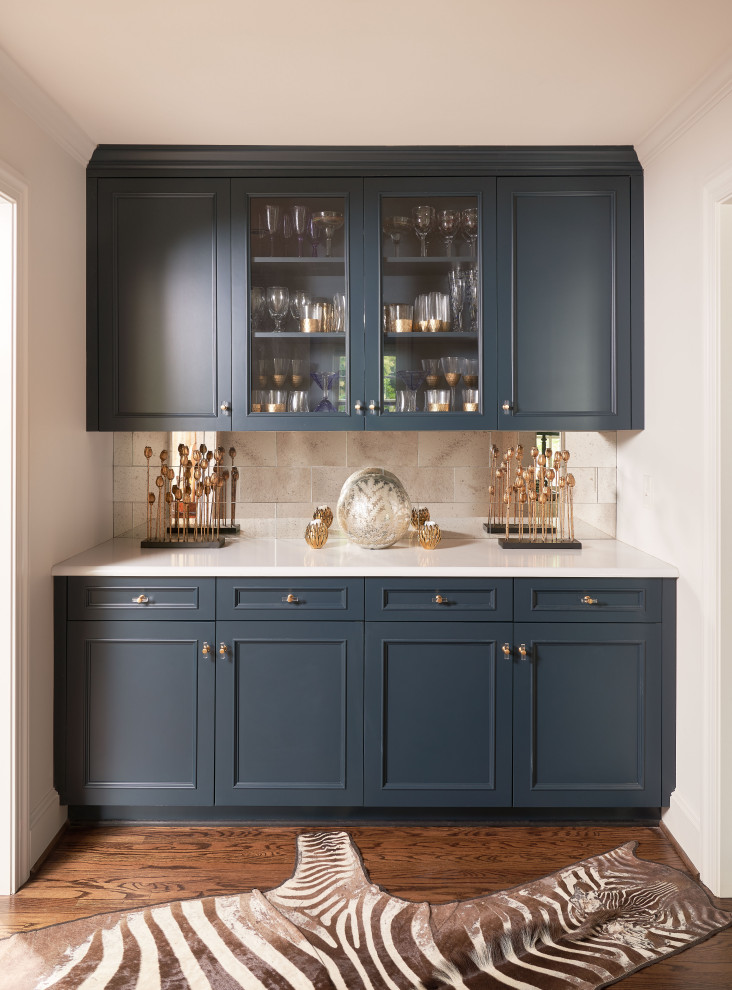 Design ideas for a country wet bar in Charlotte.