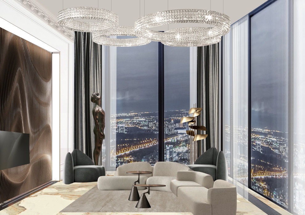 Зона гостиной