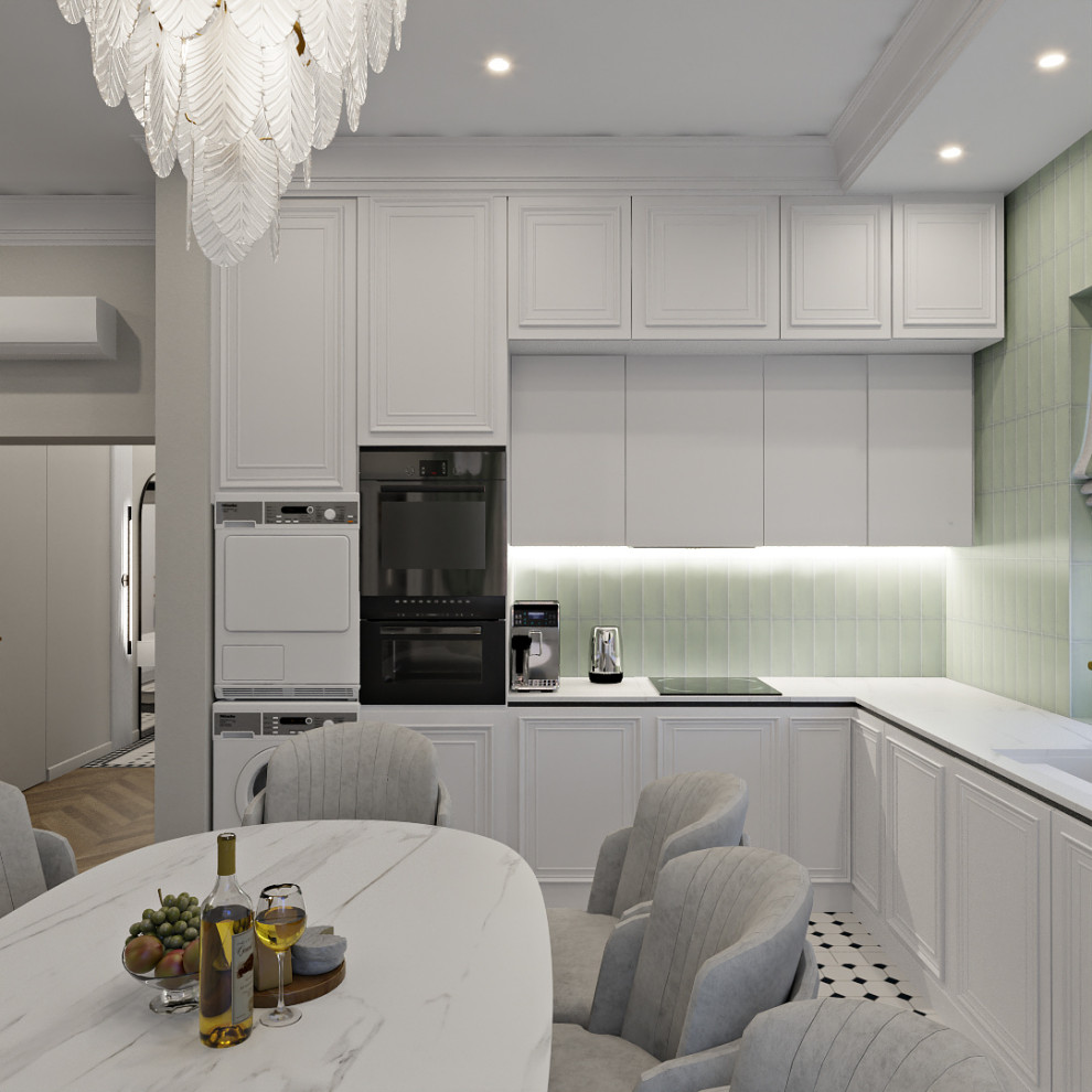 Дом по мотивам неоклассики