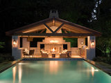 Contemporary Pool by Exterior Worlds Landscaping & Design