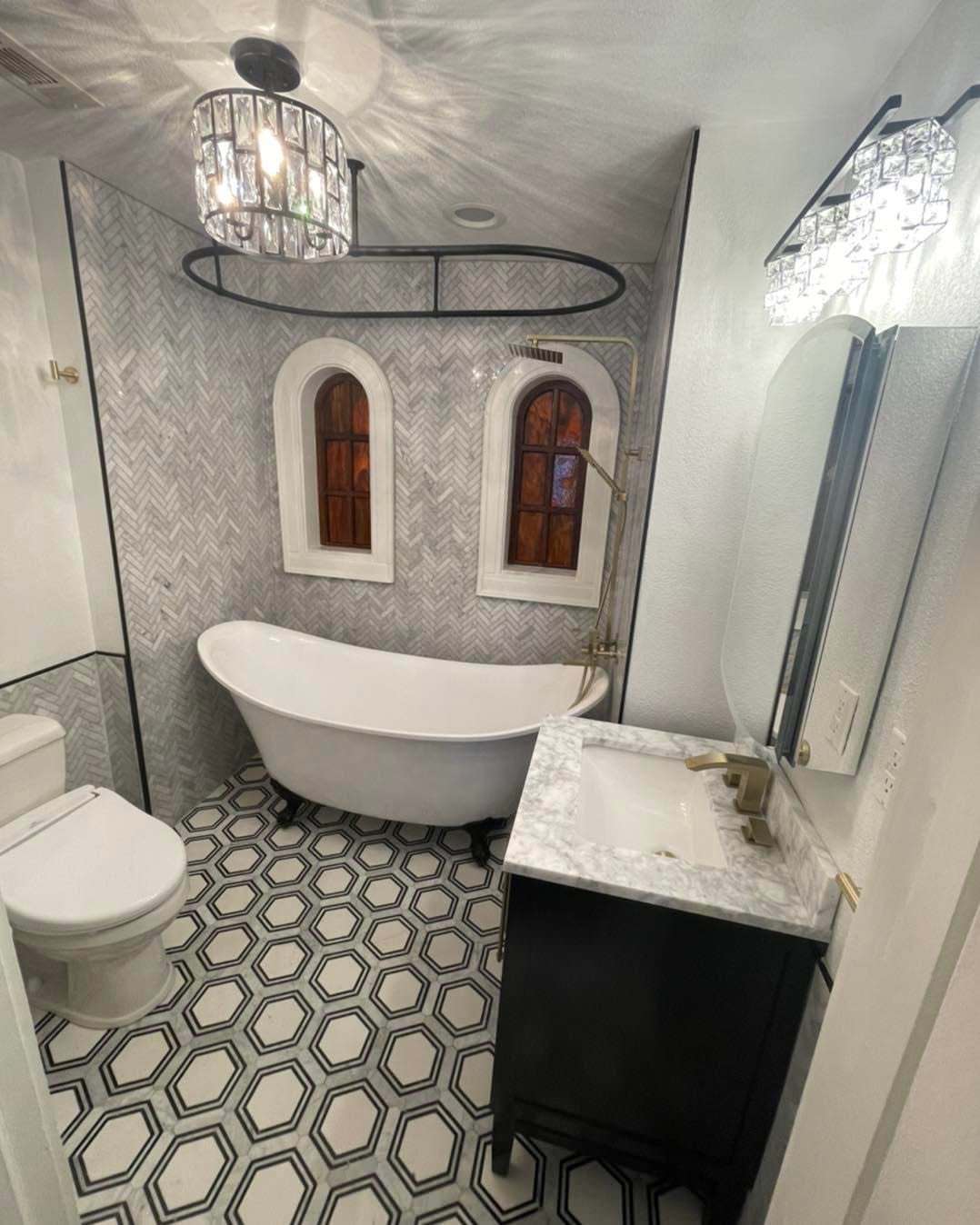 Contemporary Bathroom Remodel