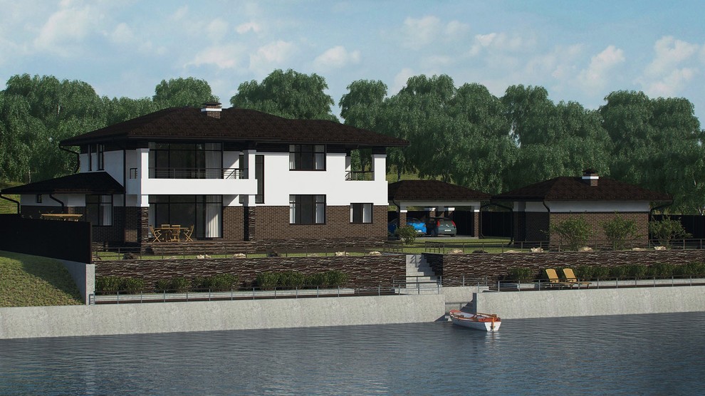 Частный дом на реке Мёша