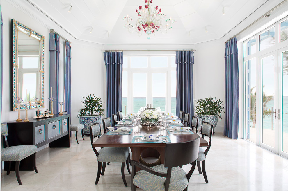 Haime Residence - Beach Style - Dining Room - Other - by SMG ...