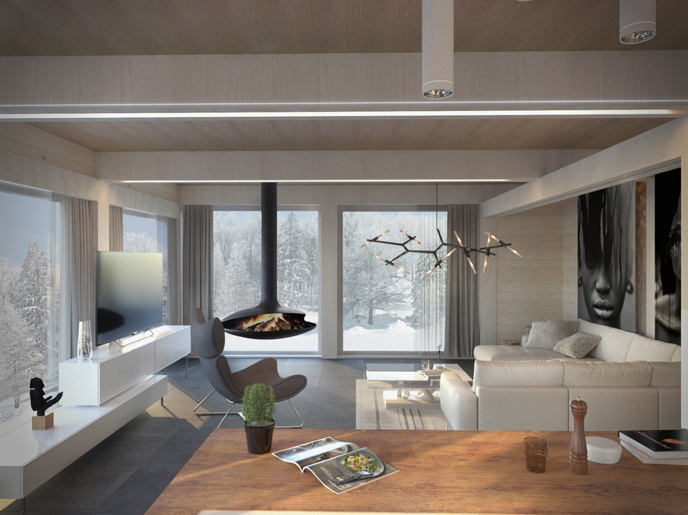 Современный загородный дом