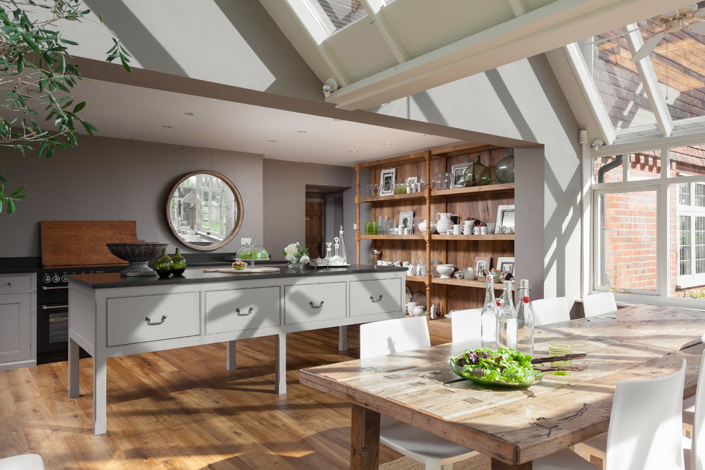Country kitchen in Gloucestershire.