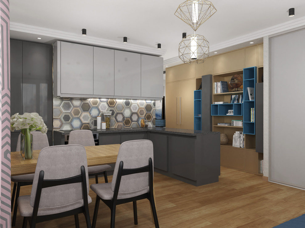 Квартира-студия в скандинавском стиле для молодой девушки