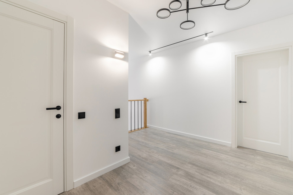 Дом в Назарьево 175 кв. м. Проектные решения 1-го этажа.