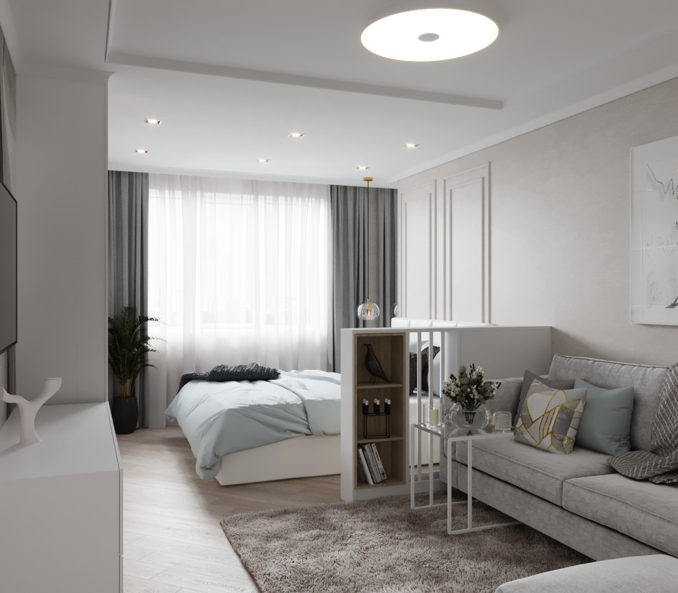 Дизайн-проект  80 м.кв. в Москве